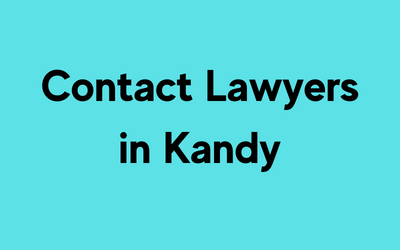 Contact Lawyers in Kandy