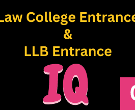Law College and LLB Entrance IQ Questions with Answers 01