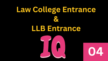 Law College and LLB Entrance IQ Questions with Answers 04